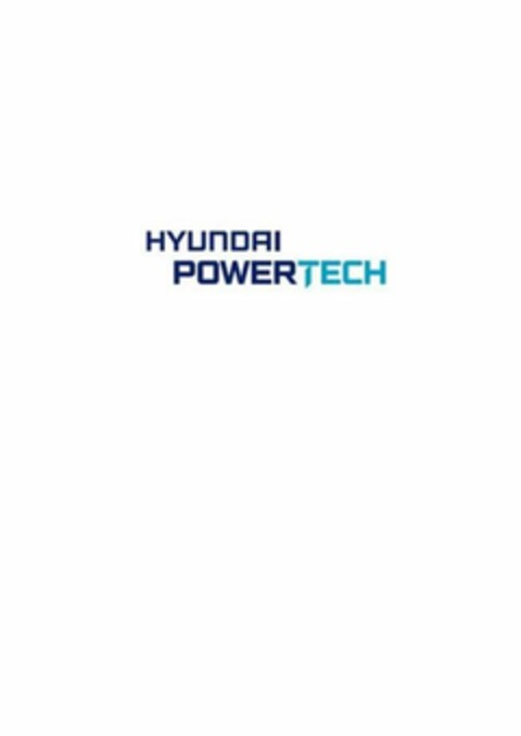 HYUNDAI POWERTECH Logo (USPTO, 22.08.2018)