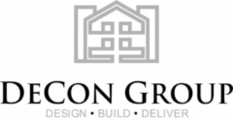 DECON GROUP DESIGN BUILD DELIVER Logo (USPTO, 07.09.2018)