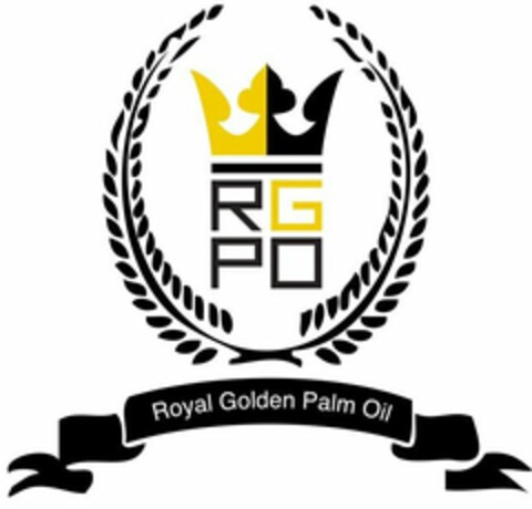 RGPO ROYAL GOLDEN PALM OIL Logo (USPTO, 11/01/2018)