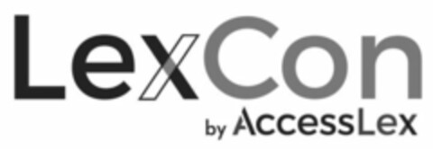 LEXCON BY ACCESSLEX Logo (USPTO, 06.02.2019)