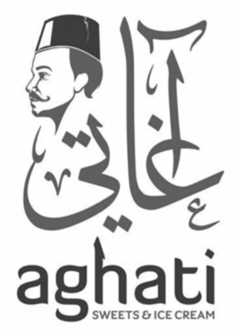 AGHATI SWEETS & ICE CREAM Logo (USPTO, 21.03.2019)