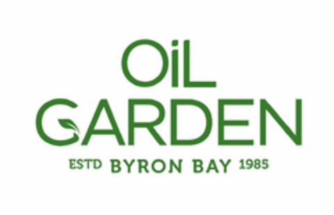 OIL GARDEN ESTD BYRON BAY 1985 Logo (USPTO, 08.05.2019)