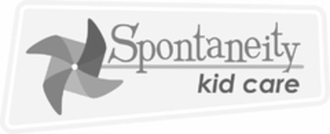 SPONTANEITY KID CARE Logo (USPTO, 31.05.2019)