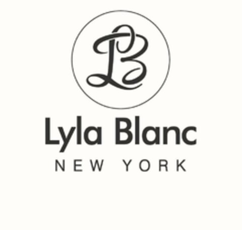 LB LYLA BLANC NEW YORK Logo (USPTO, 12.06.2019)