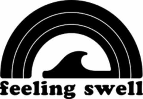 FEELING SWELL Logo (USPTO, 07/16/2019)