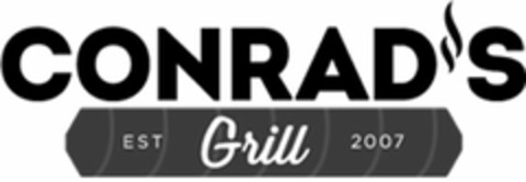 CONRAD'S GRILL EST 2007 Logo (USPTO, 19.08.2019)