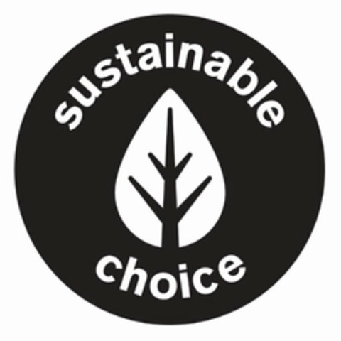 SUSTAINABLE CHOICE Logo (USPTO, 07.11.2019)