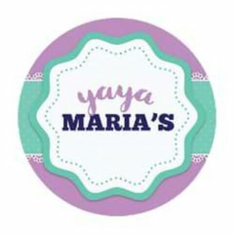 YAYA MARIA'S Logo (USPTO, 10.07.2020)