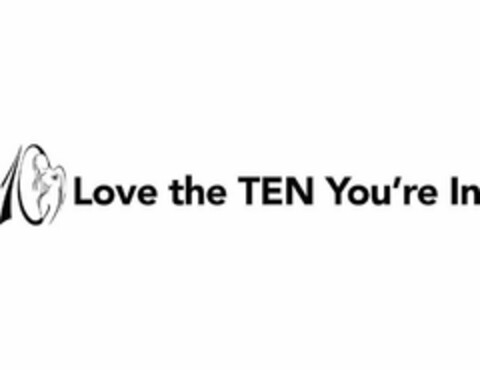 10 LOVE THE TEN YOU'RE IN Logo (USPTO, 07/24/2020)