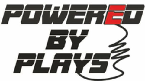 POWERED BY PLAYS Logo (USPTO, 27.07.2020)