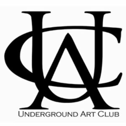 UAC UNDERGROUND ART CLUB Logo (USPTO, 08/07/2020)