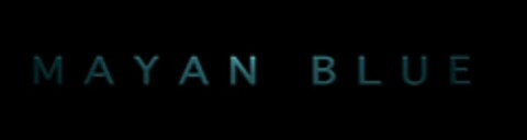 MAYAN BLUE Logo (USPTO, 13.12.2009)