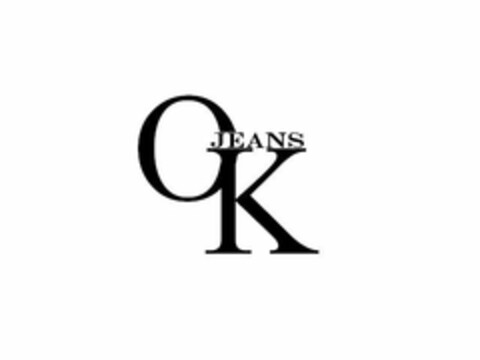 OK JEANS Logo (USPTO, 14.03.2010)