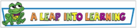 A L.E.A.P. INTO LEARNING Logo (USPTO, 02.07.2010)