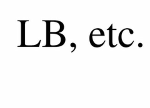 LB, ETC. Logo (USPTO, 07/22/2010)