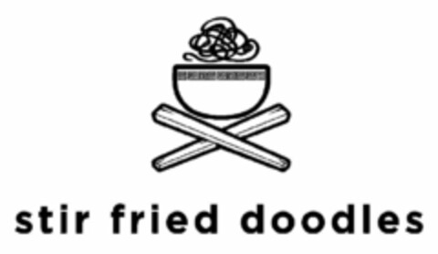 STIR FRIED DOODLES Logo (USPTO, 08/20/2010)