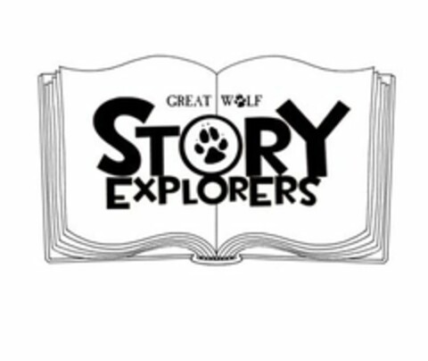 GREAT WOLF STORY EXPLORERS Logo (USPTO, 03/22/2011)