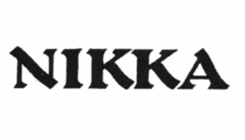 NIKKA Logo (USPTO, 10.06.2011)