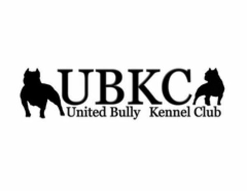 UBKC UNITED BULLY KENNEL CLUB Logo (USPTO, 13.07.2011)