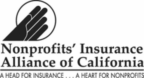 NONPROFITS' INSURANCE ALLIANCE OF CALIFORNIA A HEAD FOR INSURANCE...A HEART FOR NONPROFITS Logo (USPTO, 08/12/2011)