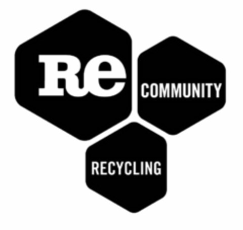 RE COMMUNITY RECYCLING Logo (USPTO, 10/05/2011)