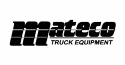 MATECO TRUCK EQUIPMENT Logo (USPTO, 04/30/2013)