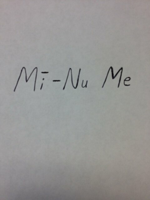 MI-NU-ME Logo (USPTO, 04.12.2013)