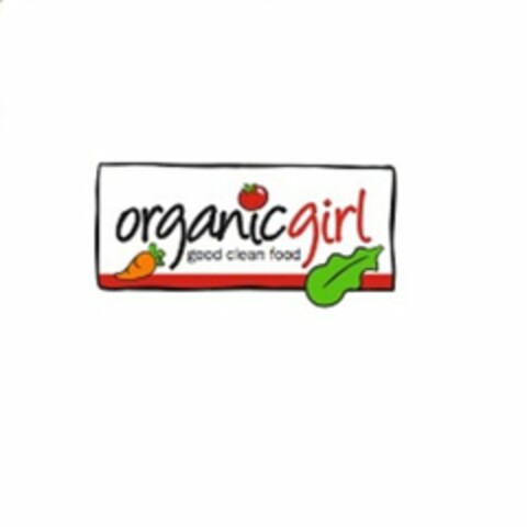 ORGANICGIRL GOOD CLEAN FOOD Logo (USPTO, 19.12.2013)