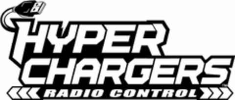 HYPER CHARGERS RADIO CONTROL Logo (USPTO, 13.02.2014)