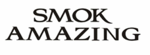 SMOK AMAZING Logo (USPTO, 07/18/2014)