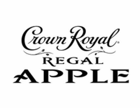 CROWN ROYAL REGAL APPLE Logo (USPTO, 19.08.2014)