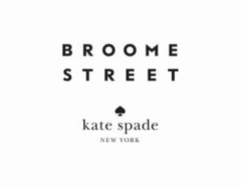 BROOME STREET KATE SPADE NEW YORK Logo (USPTO, 05/20/2015)