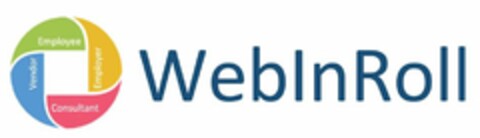 VENDOR EMPLOYEE EMPLOYER CONSULTANT WEBINROLL Logo (USPTO, 26.08.2015)