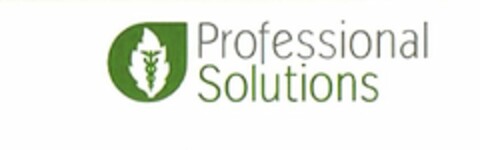 PROFESSIONAL SOLUTIONS Logo (USPTO, 08.01.2016)