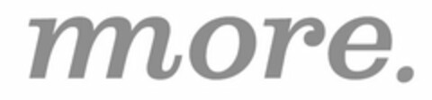 MORE. Logo (USPTO, 01/26/2016)