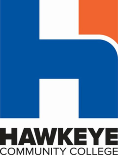 H HAWKEYE COMMUNITY COLLEGE Logo (USPTO, 23.03.2016)