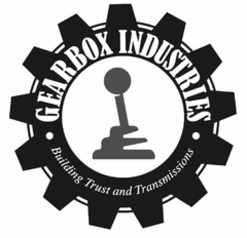 GEARBOX INDUSTRIES BUILDING TRUST AND TRANSMISSIONS Logo (USPTO, 07/29/2016)