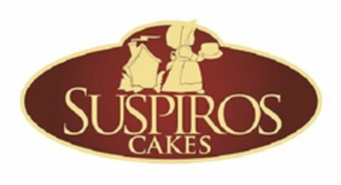 SUSPIROS CAKES Logo (USPTO, 13.01.2017)