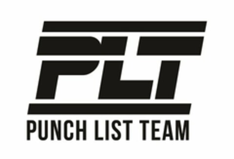 PLT PUNCH LIST TEAM Logo (USPTO, 17.01.2017)