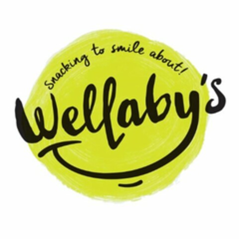 WELLABY'S SNACKING TO SMILE ABOUT! Logo (USPTO, 18.01.2017)