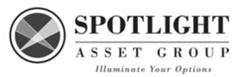 SPOTLIGHT ASSET GROUP ILLUMINATE YOUR OPTIONS Logo (USPTO, 15.05.2017)