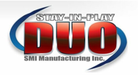 STAY-IN-PLAY DUO SMI MANUFACTURING INC. Logo (USPTO, 06/16/2017)