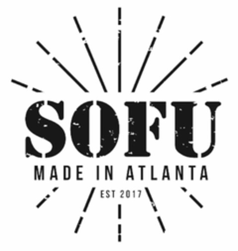 SOFU MADE IN ATLANTA EST 2017 Logo (USPTO, 08/07/2017)