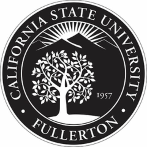 CALIFORNIA STATE UNIVERSITY FULLERTON 1957 Logo (USPTO, 18.12.2017)