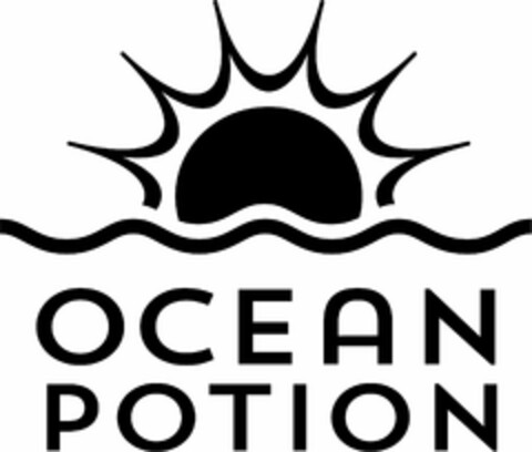 OCEAN POTION Logo (USPTO, 15.06.2018)