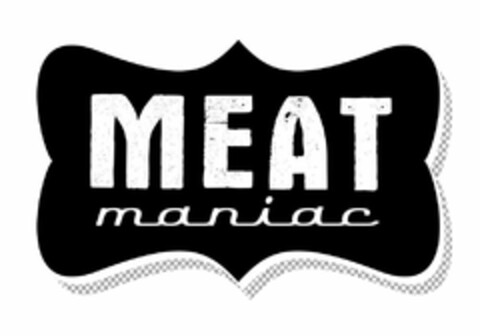 MEAT MANIAC Logo (USPTO, 07/15/2018)