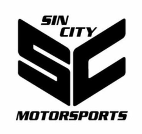 SC SIN CITY MOTORSPORTS Logo (USPTO, 16.03.2019)