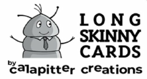 LONG SKINNY CARDS BY CALAPITTER CREATIONS Logo (USPTO, 09/20/2019)