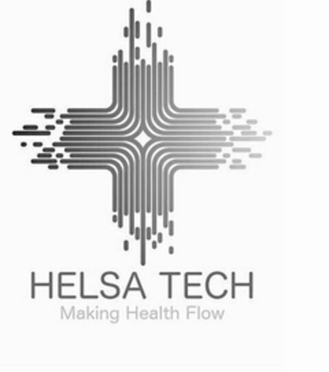 HELSA TECH MAKING HEALTH FLOW Logo (USPTO, 10/16/2019)