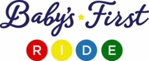 BABY'S FIRST RIDE Logo (USPTO, 21.11.2019)